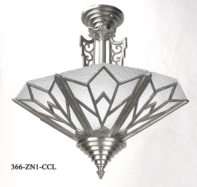 Reproduction art deco light shop fixtures