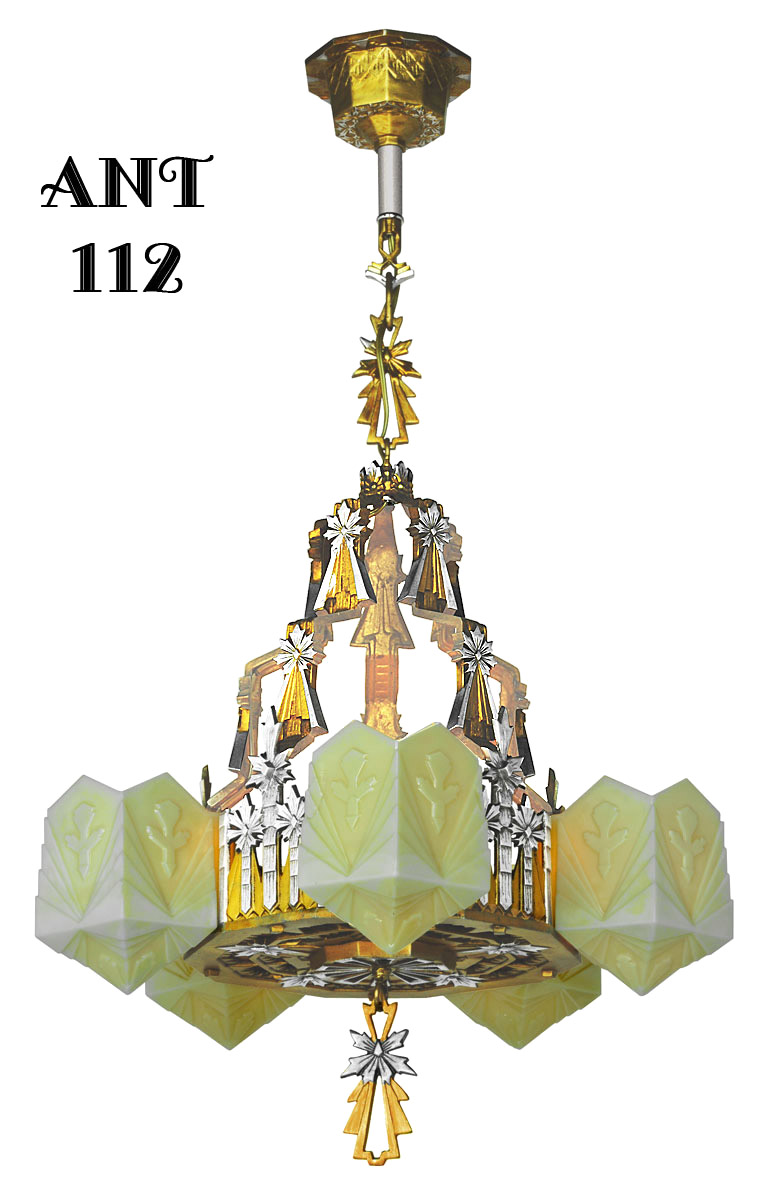 reproduction art deco lighting